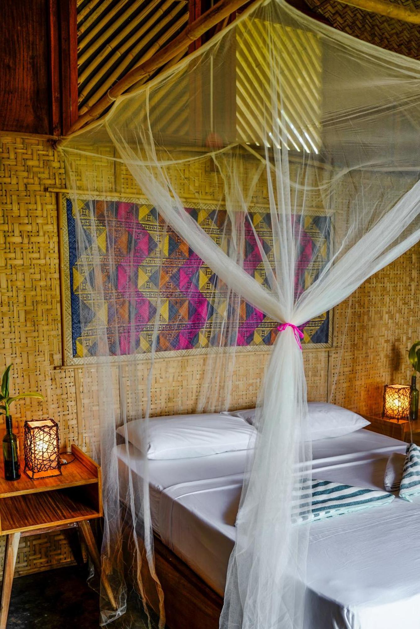 Eco Sanctuaries Nature Lodge Nacpan Beach, El Nido Exterior foto